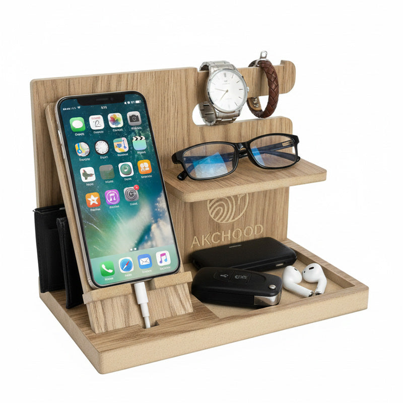 حامل الهاتف ومنظم الاكسسوارات